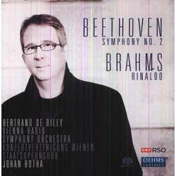 Brahms Beethoven Konzertvereinigung Wiener Symphony No. 3 Rinaldo (Hybr) SACD CD