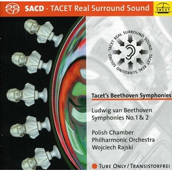 Beethoven Polnische Kammerphilharmonie Symphonies 1 & 2 (Hybr) SACD CD