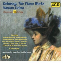 DebussyC. Piano Works box set 4 CD