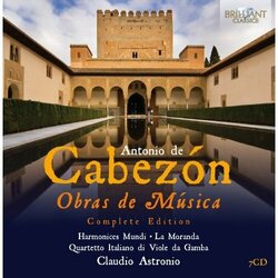 Cabezon Harmonices Mundi Astronio Obras De Musica (Box) 7 CD
