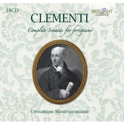 Clementi / Constantino Mastroprimiano COMPLETE SONATAS FOR FORTEPIANO  box set 18 CD