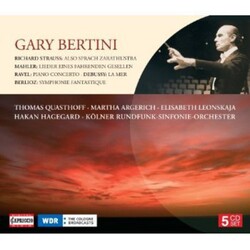 Debussy/Ravel/Berlioz/Mahler/StraussR. Gary Bertini box set 5 CD