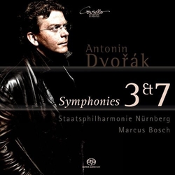 Dvorak / Bosch / Staatsphilharmonie Nurmberg Symphonies 3 & 7 SACD CD