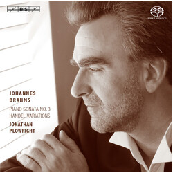Johannes Brahms / Jonathan Plowright Piano Sonata No. 3; Handel Variations SACD