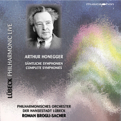 Arthur / Philharmonic Orchestra Lubeck Honegger Complete Symphonies SACD CD