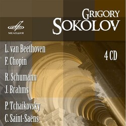 Grigory Sokolov Plays Beethoven Chopin & More box set 4 CD