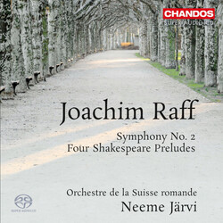 Joseph Joachim Raff / L'Orchestre De La Suisse Romande / Neeme Järvi Symphony No. 2 - Four Shakespeare Preludes Vinyl LP