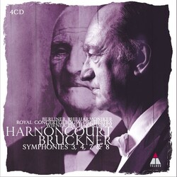 BrucknerA. Symphonies 3 4 7 8 box set 4 CD