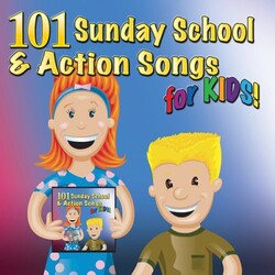 Mansion Entertainment 101 Sunday School & Action Songs For Kids 4 CD