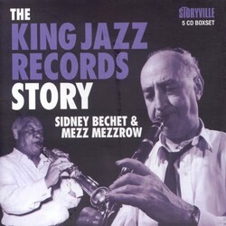 Sidney & Mezz Mezzrow Bechet King Jazz Records Story box set 5 CD