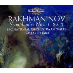 Rachmaninov Otaka BBC No Wales Symphs 1-3 Box Set CD