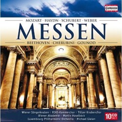 Mozart/HaydnJ./HaydnM./Schubert/Beethoven/Cherub Messen 10 CD