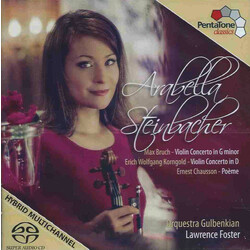 Bruch/Chausson/Korngold Violin Concertos SACD CD