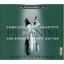 Paganini Quartetto Paganini Pignata Braucher Complete Quartets for Strings & Guitar Box Set CD