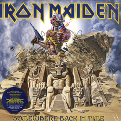 Iron Maiden Somewhere Back In Time Vinyl 2 LP