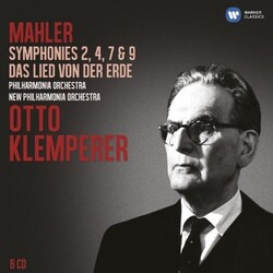 Otto Klemperer Mahler: Symphonies 2 4 7 & 9 6 CD