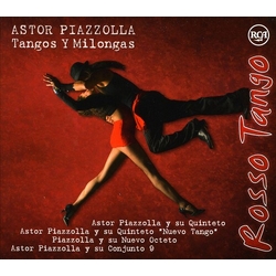 Astor Piazzolla Rosso Tangos: Tangos Y Milongas 3 CD