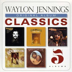 Waylon Jennings Original Album Classics box set 5 CD