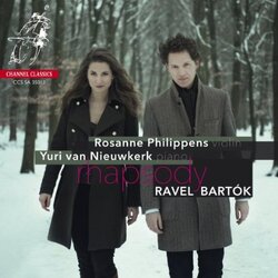 Ravel Hubay Philippens Nieuwkerk Rhapsodies 1-2 Rumanian Folk Dances SACD CD