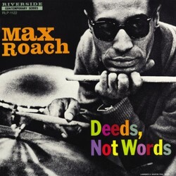 Max Roach Deeds, Not Words VINYL LP