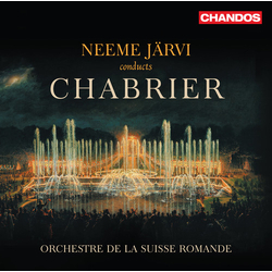 Emmanuel Chabrier / Neeme Järvi / L'Orchestre De La Suisse Romande Neeme Jarvi conducts Chabrier Vinyl LP