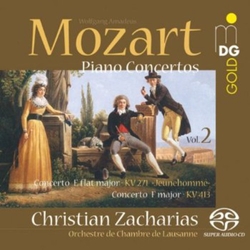 Zacharias/Lausanne Ch Mozart: Piano Concertos Vol. 2 SACD CD