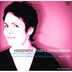 Hindemith Zimmermann Deutsches Sym Orch Berlin Complete Viola Works 1 (Hybr) SACD CD