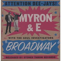 Myron & E With The Soul Investigators Broadway (Wsv) w/download vinyl