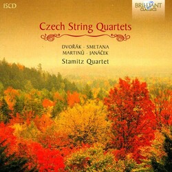 Dvorak/Janacek/Smetana/Martinu Czech String Quartets 15 CD