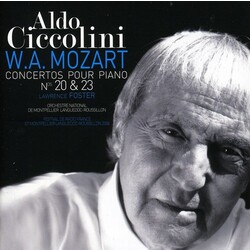 Aldo Ciccolini Mozart: Concertos Pour Piano No 20 & 23 3 CD