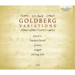 BachJ.S. Goldberg Variations Played On Harpsichord Piano Or 4 CD