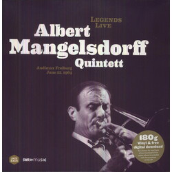 Albert Mangelsdorff LEGENDS LIVE: ALBERT MANGELSDORFF QUINTETT Vinyl LP