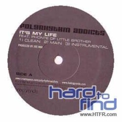Poly Rhythm Addicts F/Phonte Poly Rhythm Addicts F/Phonte Vinyl 12"