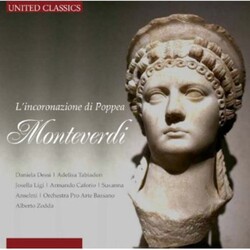 Monteverdi L'Incoronazione Di Poppea 3 CD