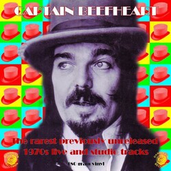 Captain Beefheart Rarest Previously Unreleased 1970s Live & Studio T 180gm Coloured Vinyl LP