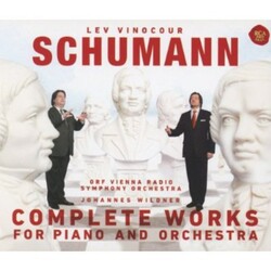 Lev Vinocour Schumann: Complete Works For Piano & O 3 CD