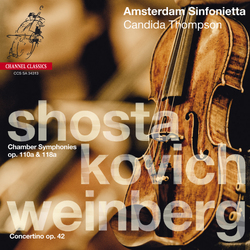 Shostakovich Weinberg Thompson Chamber Symphonies Op 110A & 118A SACD CD