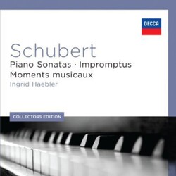 Franz Schubert / Ingrid Haebler Piano Sonatas - Impromptus Moments Musicaux Vinyl LP