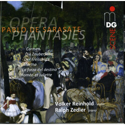 De Sarasate Reinhold Zedler Opera Phantasies La Forza Del Destino Op 1 SACD CD