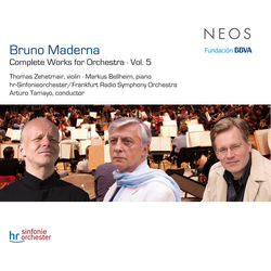 Bruno Maderna Complete Works For Orchestra Vol. 5 SACD CD