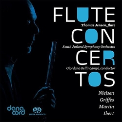 Nielsen Martin Ibert Jensen Flute Concertos SACD CD