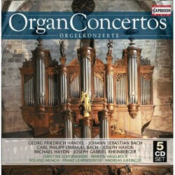 Handel/BachJ.S./BachC.P.E./HaydnJ./HaydnM./Moz Organ Concertos 5 CD
