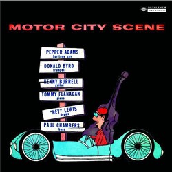 ByrdDonald / AdamsPepper MOTOR CITY SCENE Vinyl LP