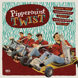 V/A Pipperment Twist: Rockin' Twist Instrumentals Exot Vinyl 2 LP
