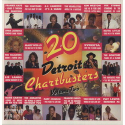 Various 20 Detroit Chartbusters Volume Two Vinyl LP
