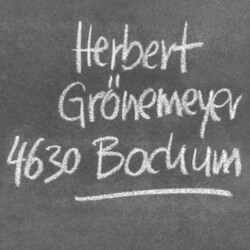 Herbert Groenemeyer Bochum/180g-Remaster Vinyl LP