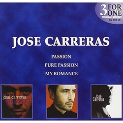 Jose Carreras Passion/Pure Passion/My Romance 3 CD