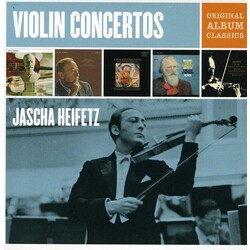 Jascha Heifetz Violin Concertos CD Box Set