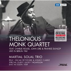 Thelonious Quartet Monk Live In Berlin '61/Live In Essen Vinyl LP