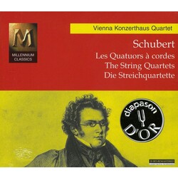 Wiener Konzerthausquartett Schubert-Les Quatuors A Cordes Mcd8 6 CD